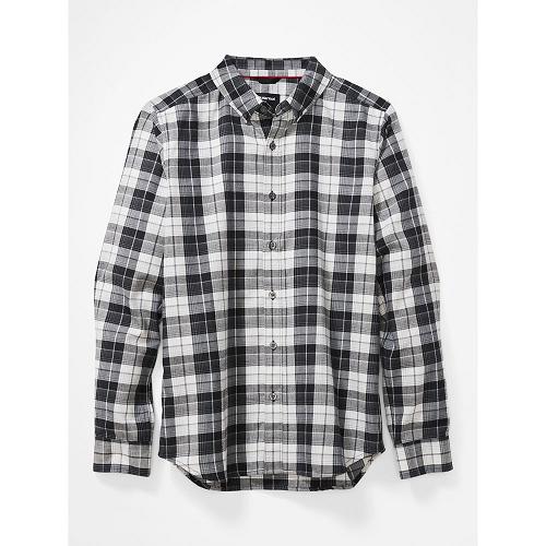 Marmot Harkins Clothes - Mens Shirts Black CA3694570 Canada